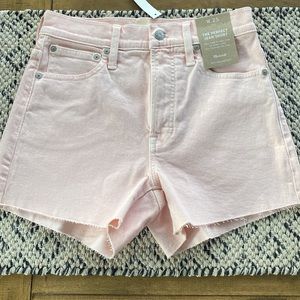 Madewell the perfect Jean short